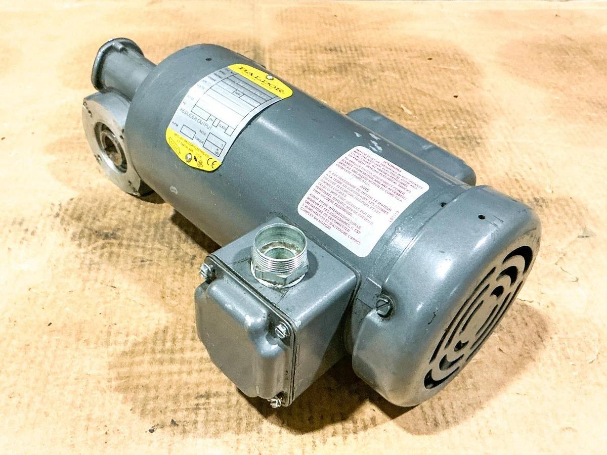 Used Baldor 6422014 Gear Motor .42 HP 1PH 115V 20:1 Ratio 85RPM 33E303W506K1