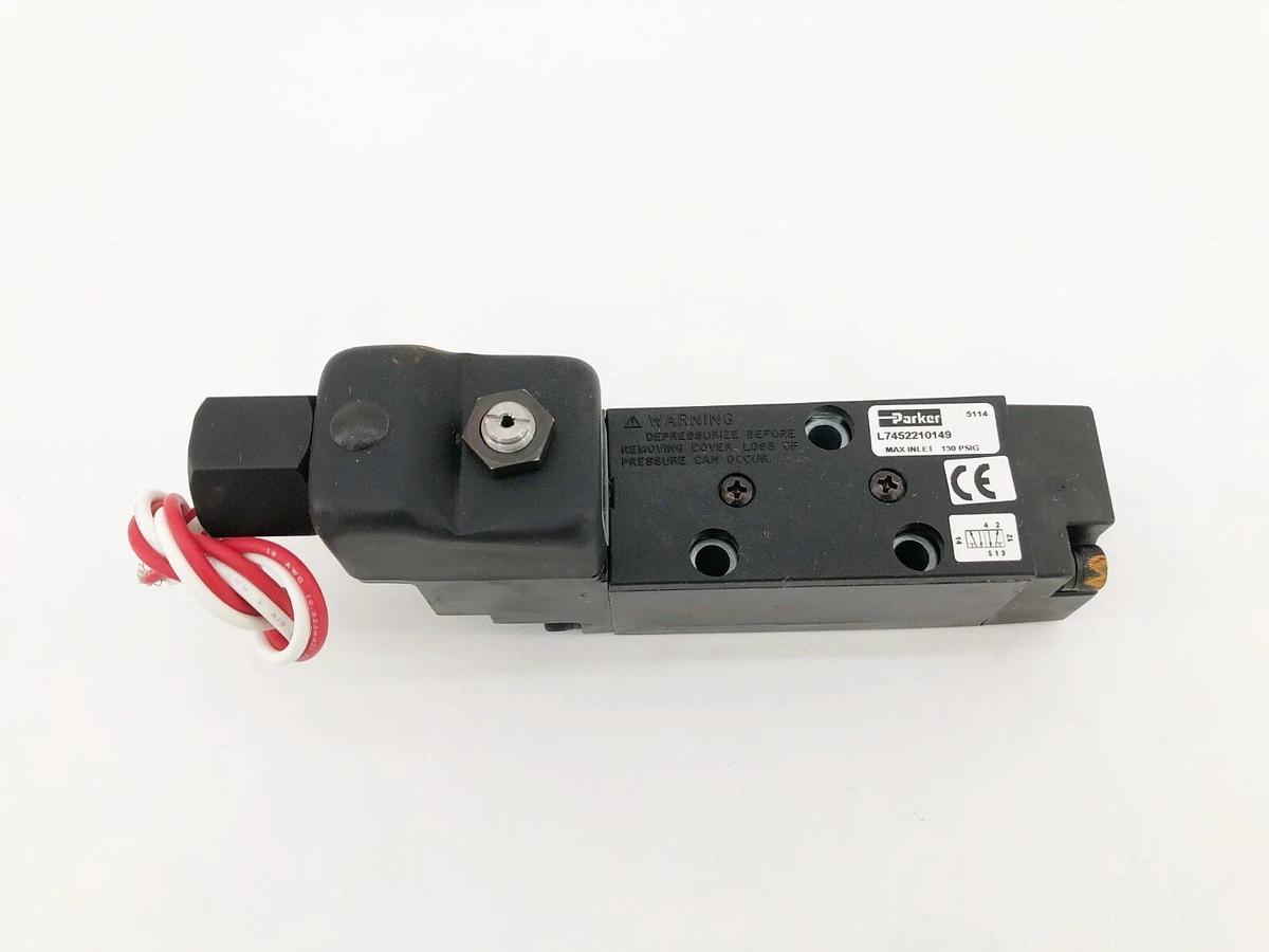 New Parker L7452210149 Pneumatic Valve 24VDC 6W