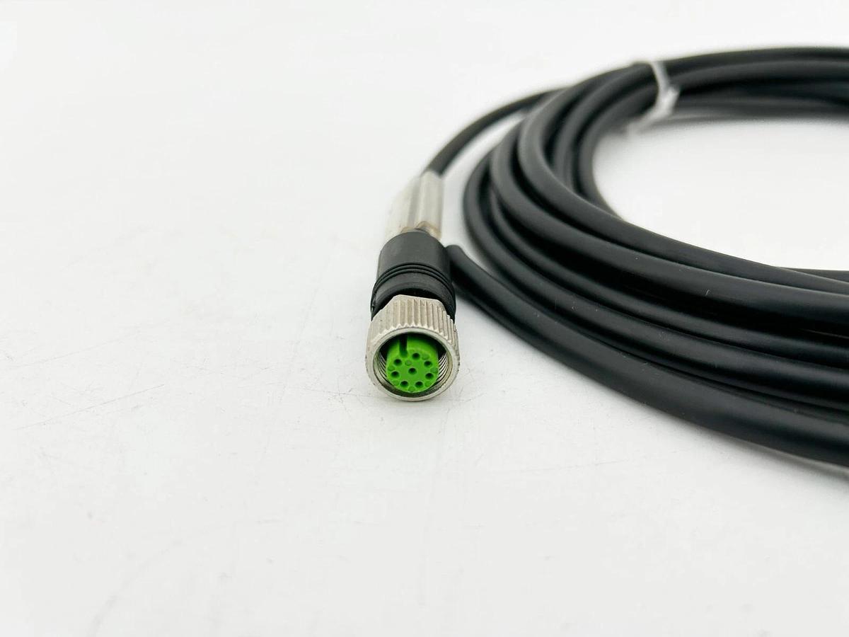 New Murr Elektronic 7000-17041-6070500 Female Connector Cable, 30VAC/DC, 2A, 5m
