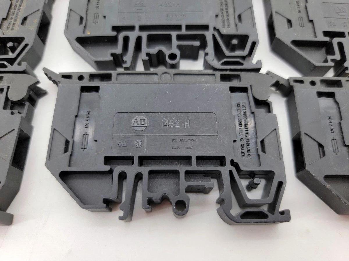 Lot of 7 New Allen Bradley 1492-H Terminal Blocks No Indicator