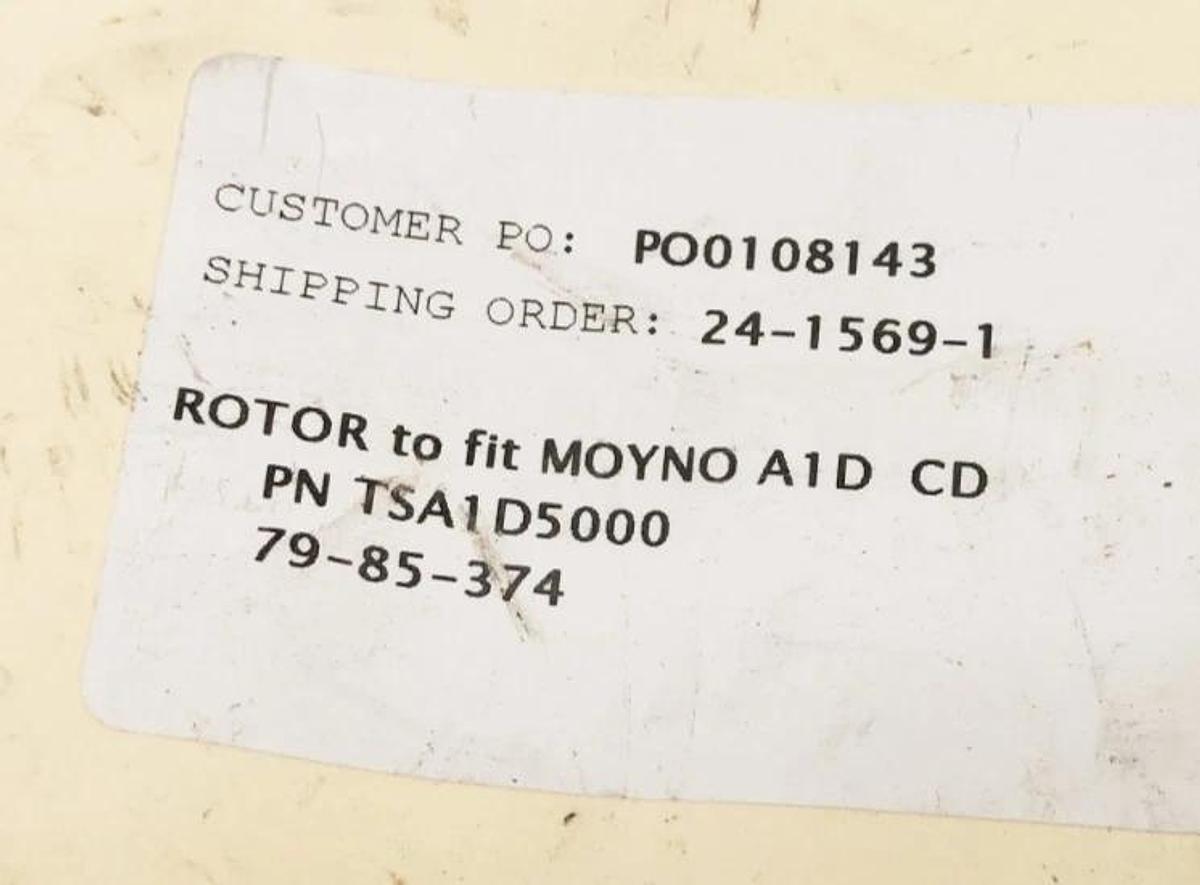 New Moyno TS A1D5000 Rotor for A1D CD - No Box