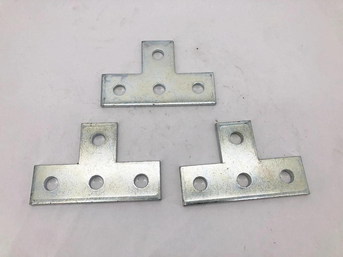 Lot of 3 New Thomas & Betts AB220 EG T-Brackets 3-1/2"H 5-3/8"L 1-5/8"W - No Box