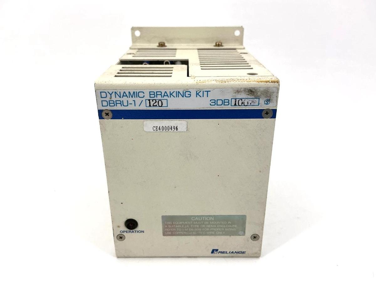 Used Reliance DBRU-1/120 Dynamic Breaking Kit 3DB-1004 Coil 110/120V 50/60HZ