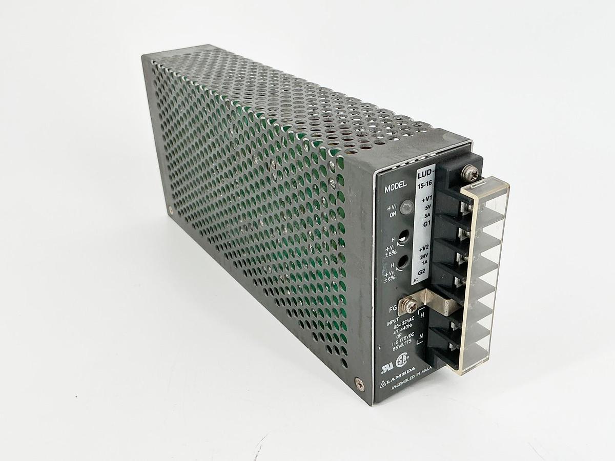 Used New Lambda LUD-15-16 Power Supply 85-132V 440Hz