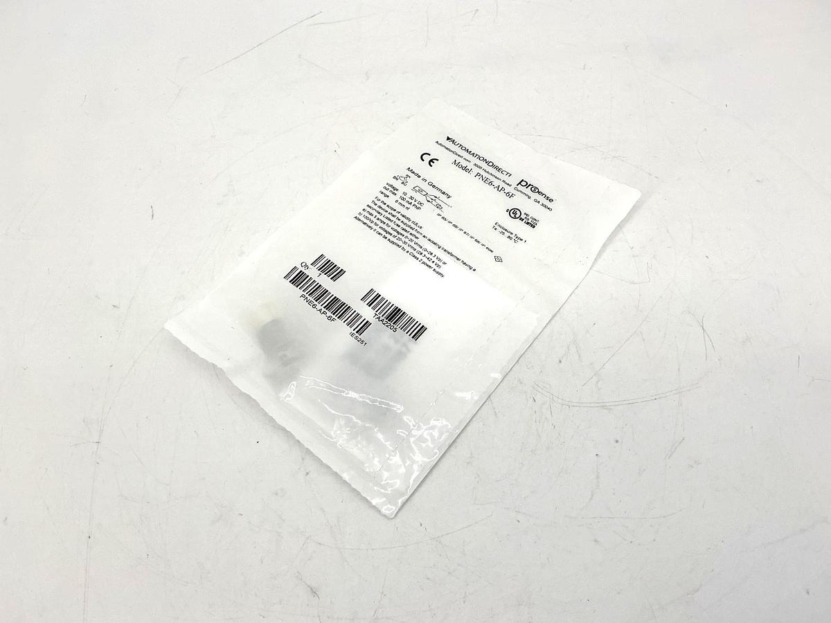 New Automation Direct PNE6-AP-6F Inductive Proximity Sensor SR-6mm 3Pin 10-30VDC