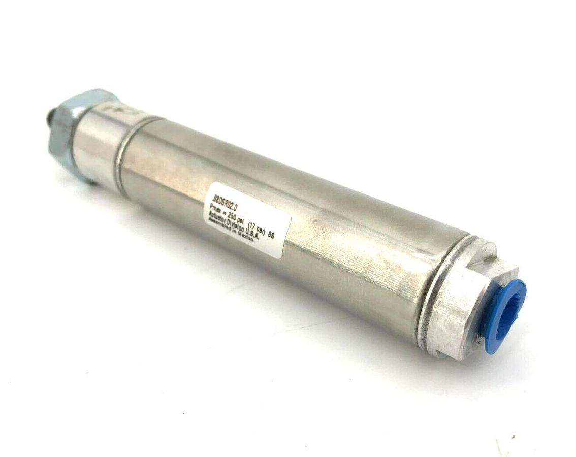 New Schrader Bellows .88DSR02.0 Pneumatic Cylinder 250psi 17 BAR