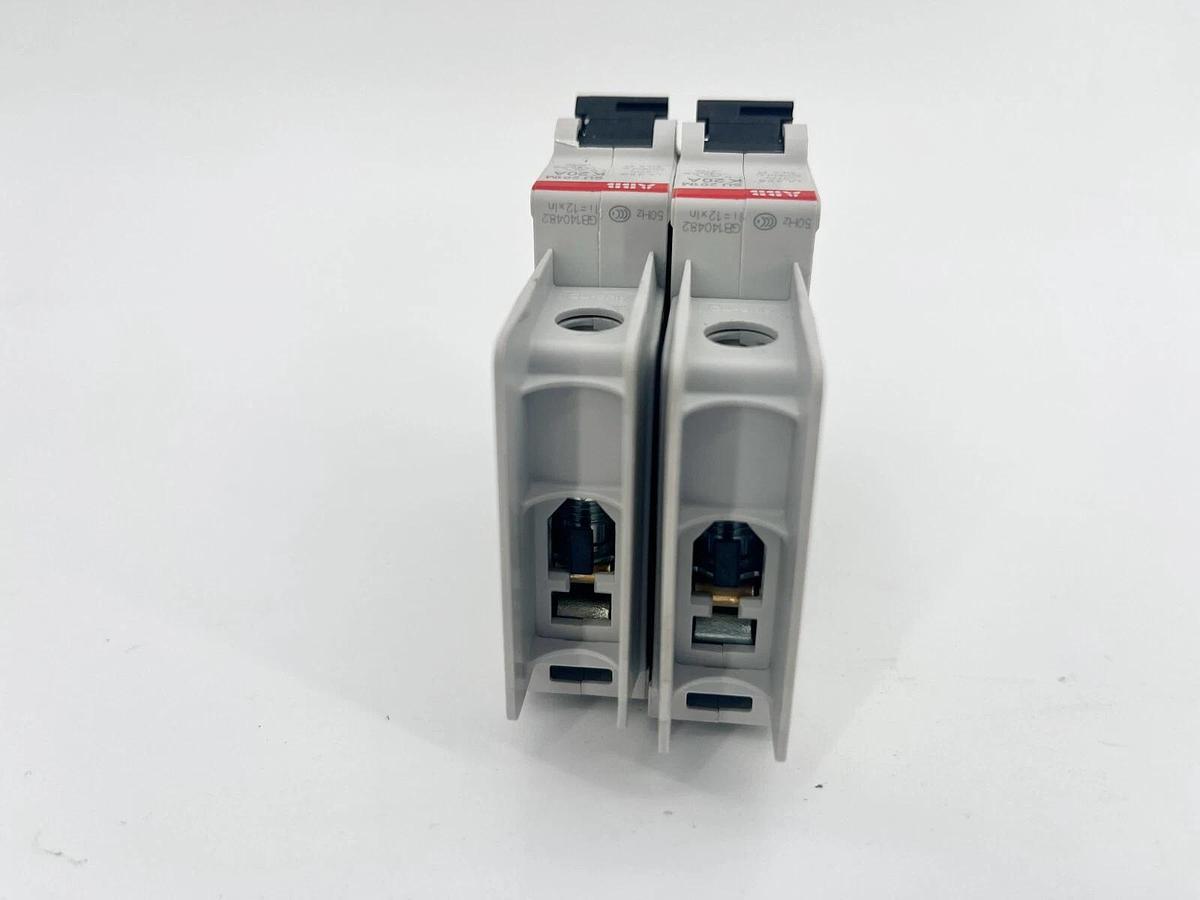 Used Lot of 2 ABB SU201M-K20 Miniature Circuit Breakers 20A 1P 240V 2CDS271337R0487