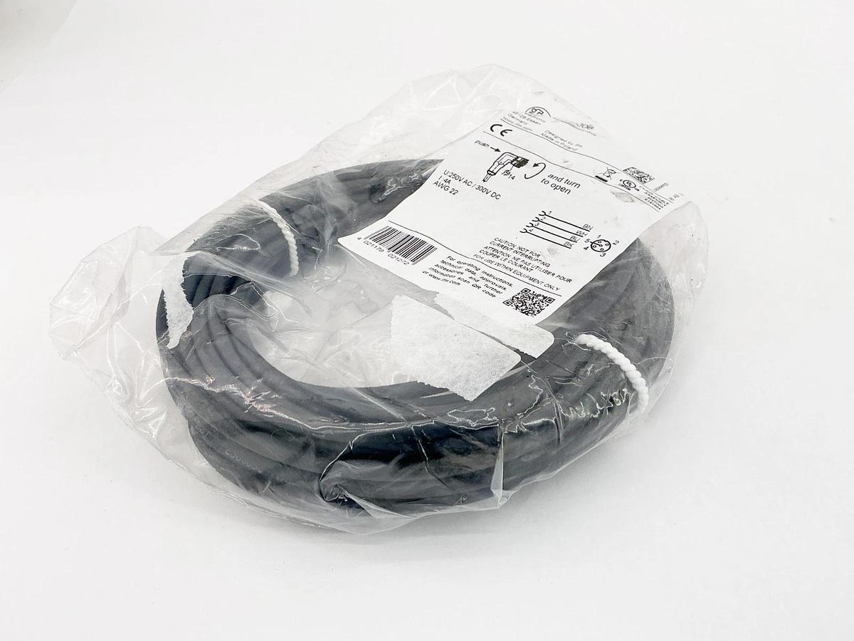 New IFM EVC006 Connecting Cable 5Pin 300V 4A 22AWG