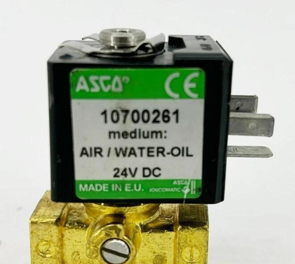 New Asco 10700261 Pilot Solenoid Valve 24VDC 48VAC