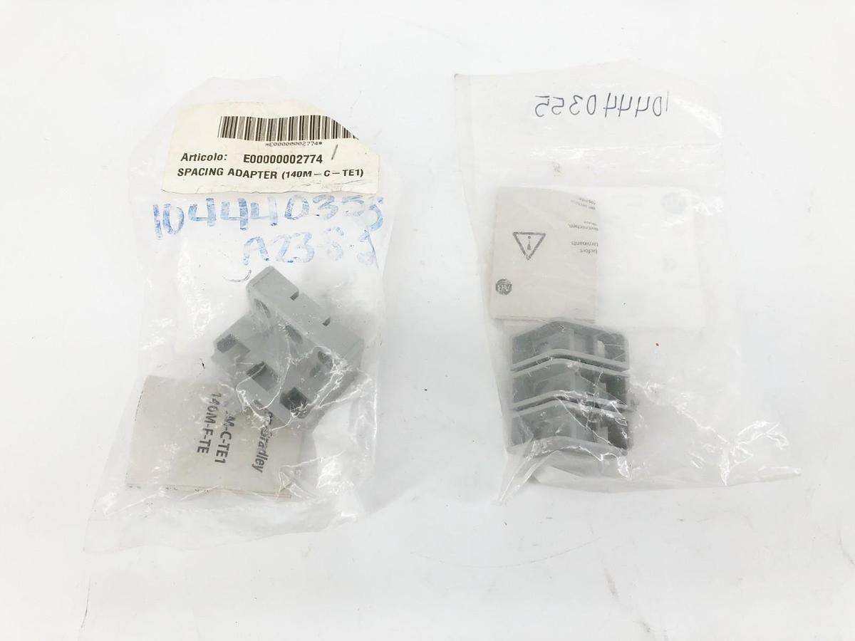Lot of 2 New Allen Bradley 140M-C-TE1 Ser. A Spacing Adapters