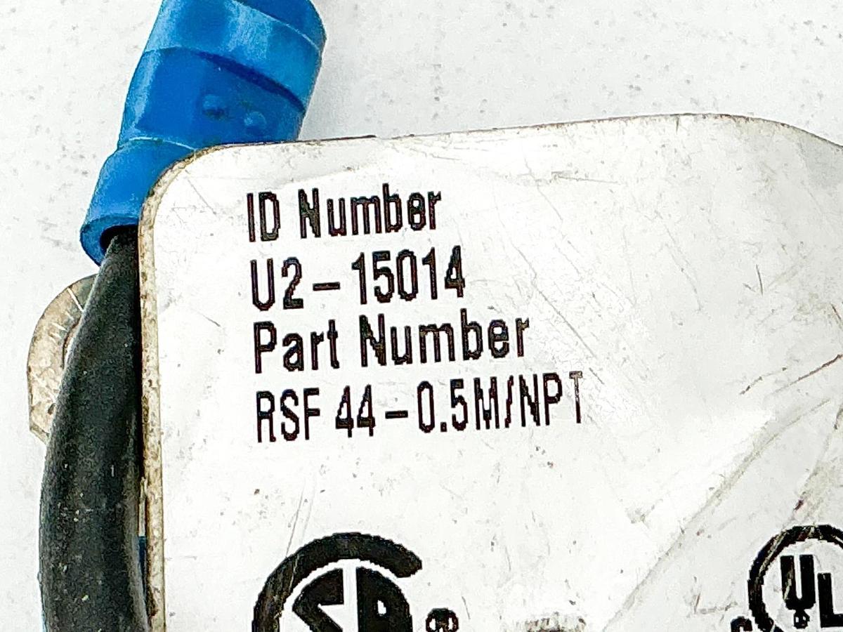 Used Turck RSF 44-0.5M/NPT Receptacle U2-15014