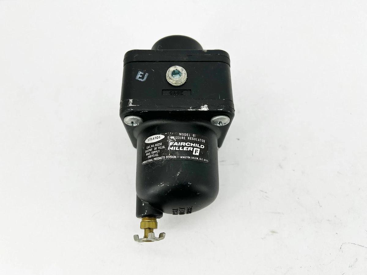 New Fairchild 61232 Pressure Regulator Model 61 1/4" 250 psig Max - No Box