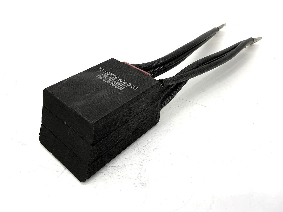 New Helwig Carbon 72-152028-674-3-03 Carbon Motor Brush - No Box