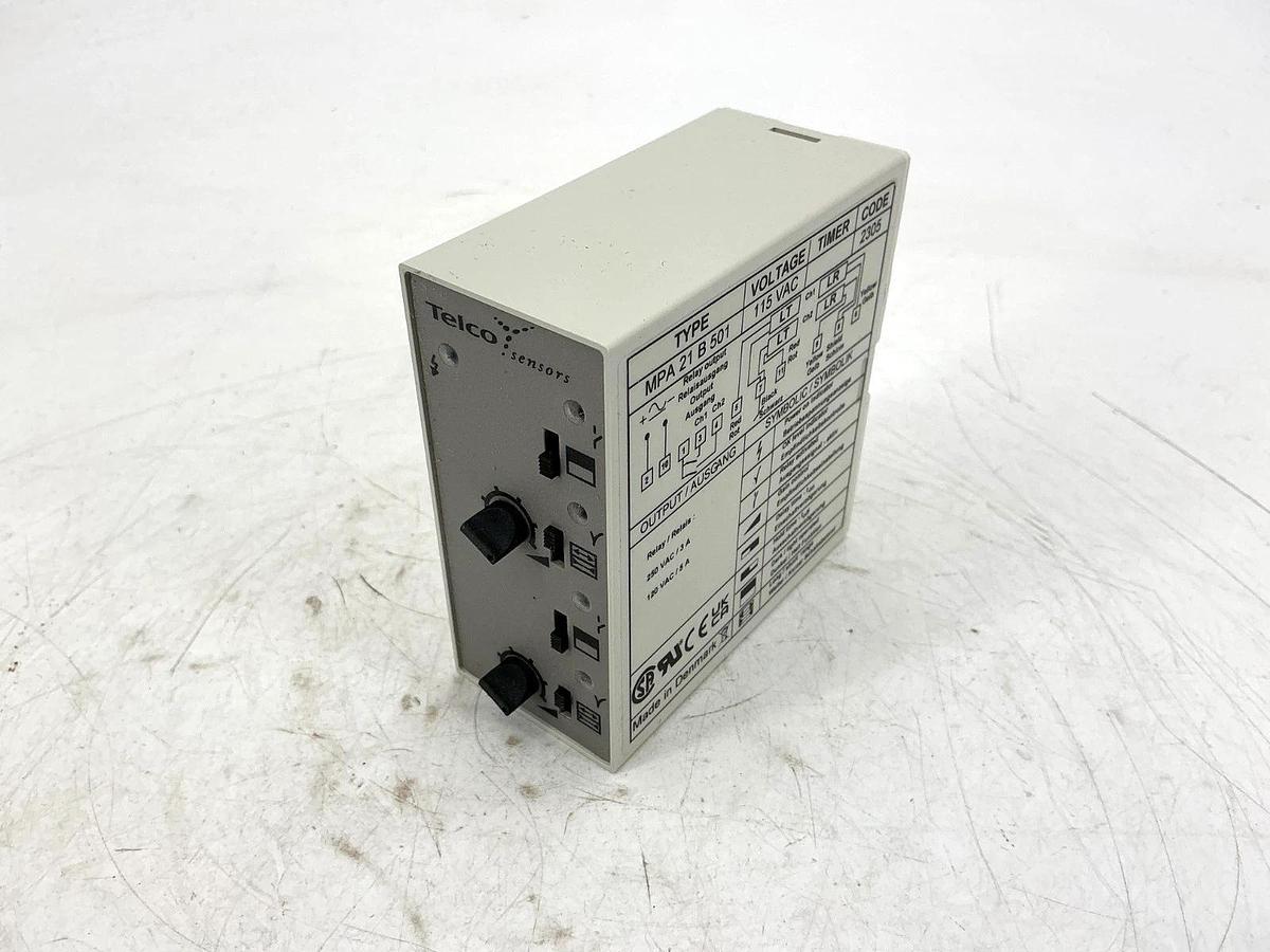 New Telco MPA-21-B-501 Photo Amplifier Relay 11-Pin 115VAC 0453112100 MPA21B501