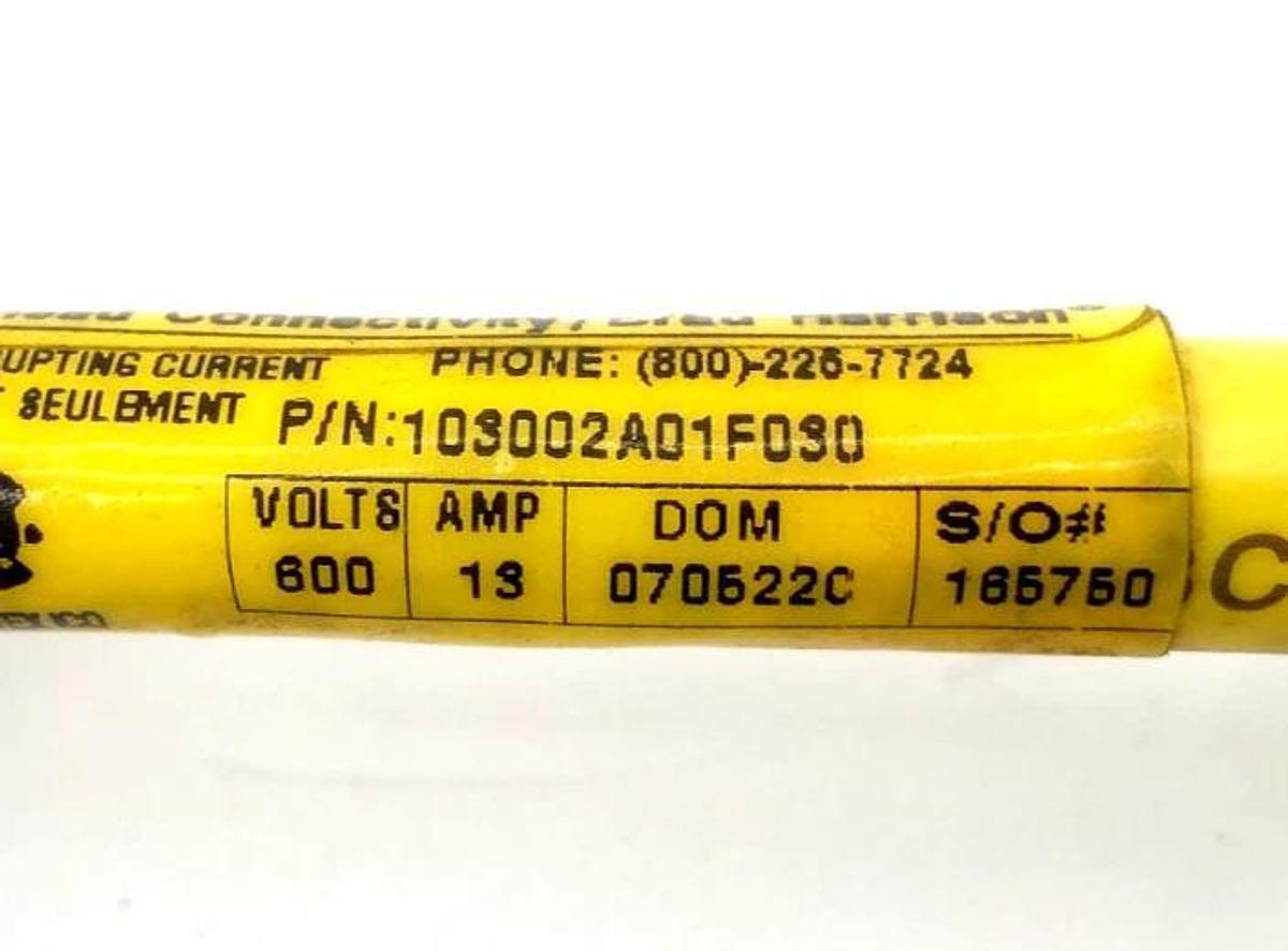 New Woodhead / Brad Harrison 103002A01F030 Mini Change Cordset 3FT. - No Box