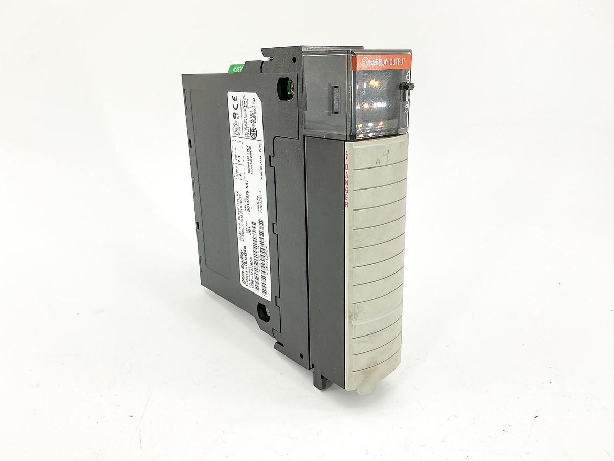 Used Allen Bradley 1756-OW16I Ser. A Relay ISOL Module 16PT 24VDC - No Box