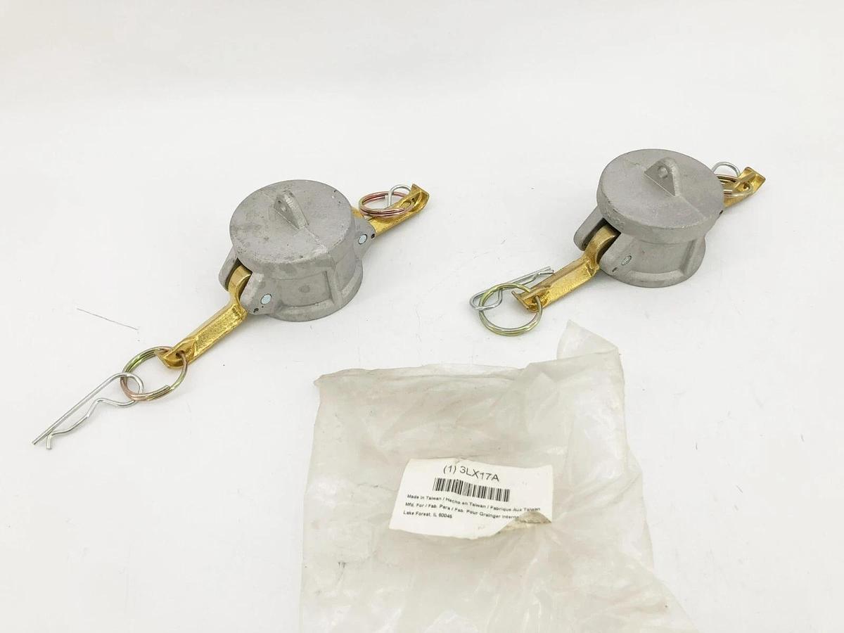 Lot of 2 New Grainger 3LX17A Dust Caps