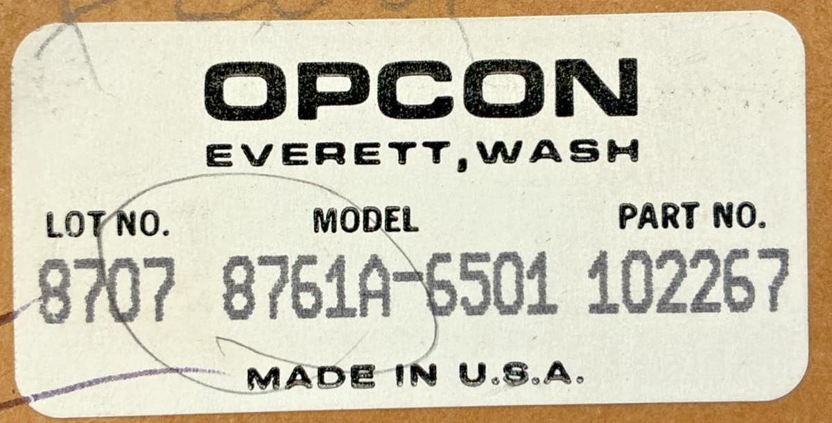 Used Opcon 8761A-6501 Demodulator 12VDC 1A Modular Component 102267