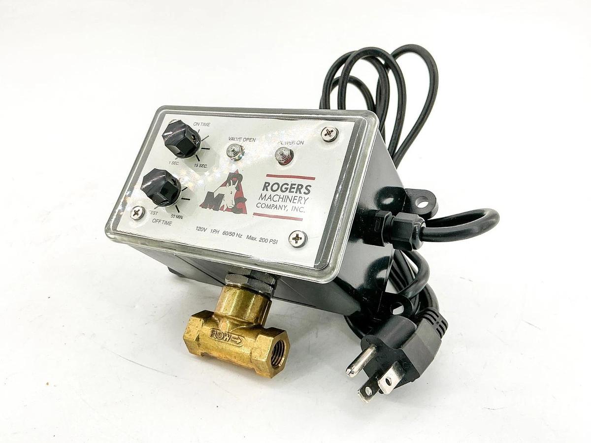 New Rogers PD7020 Electric Operated Condensate Drain Valve 120V 60Hz 1PH 200PSI