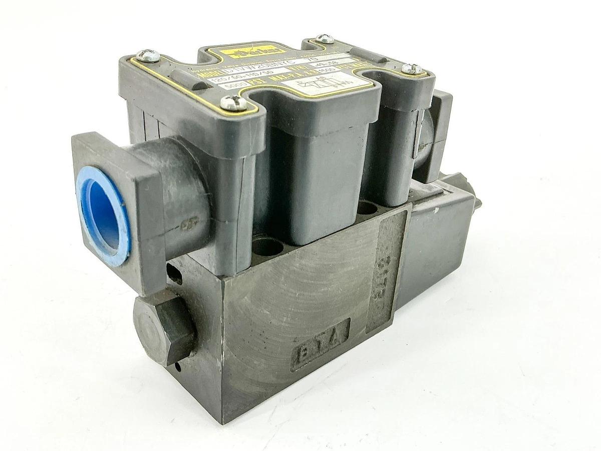 Used Parker D1VW20BNYC-70 Solenoid Valve 5000PSI .58A 110/120V