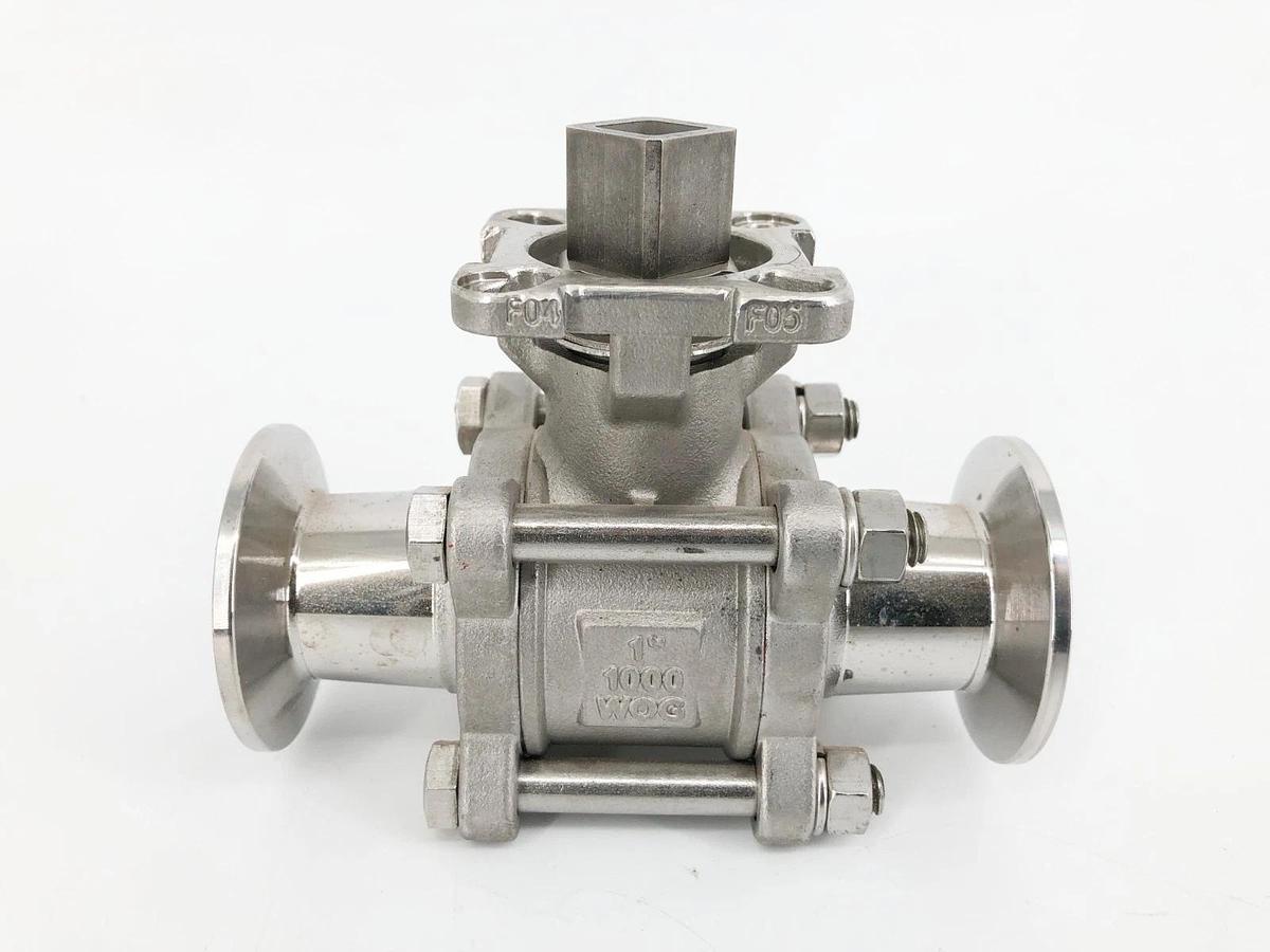 New QSM 1" 1000 WOG CF8M Ball Valve Stainless Steel - No Box
