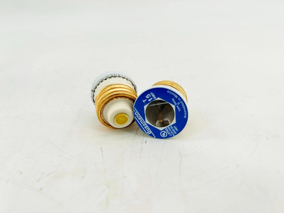 New Bussmann T15 Fuse (4-Pack) Time Delay 14821