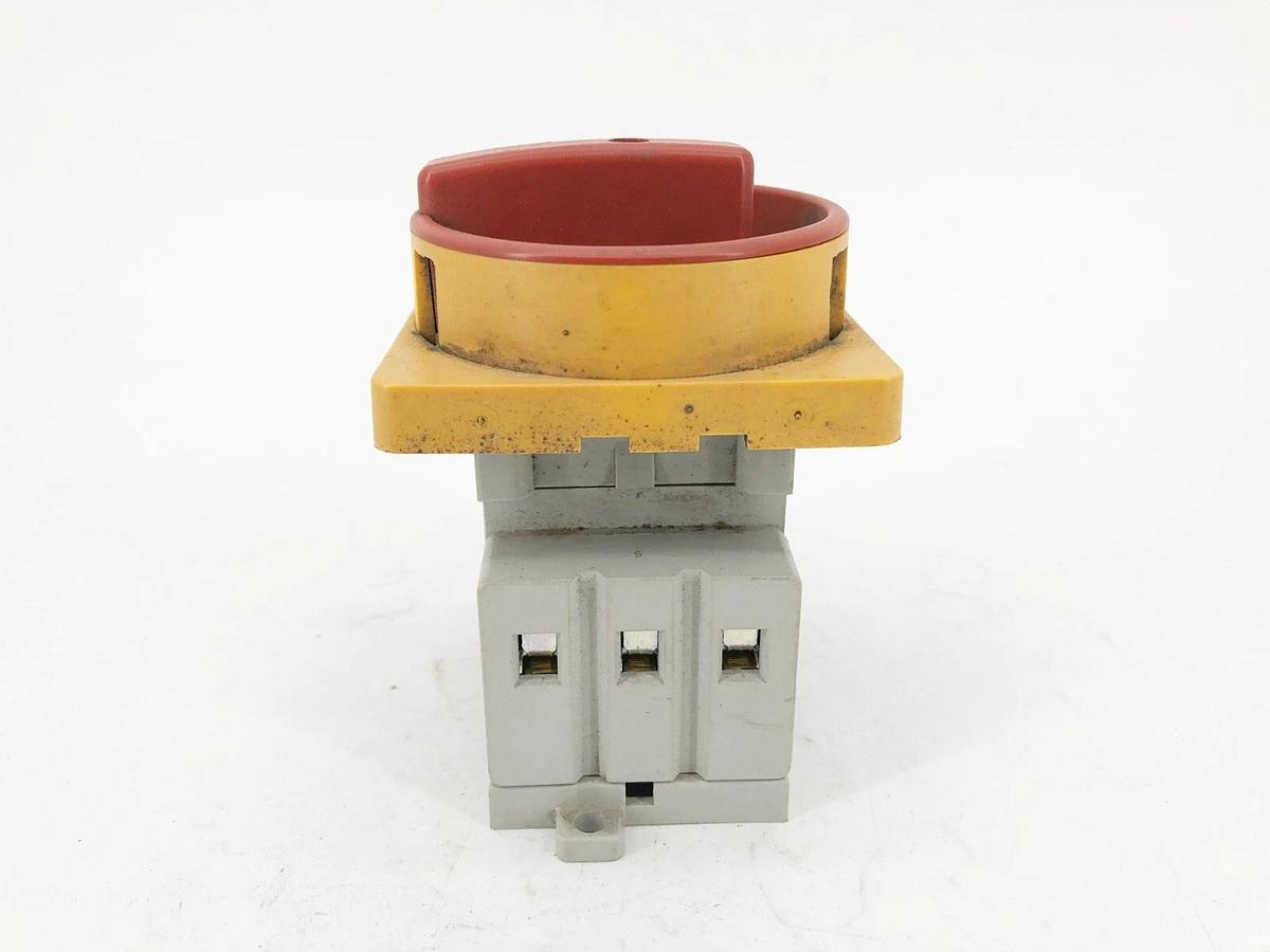 Used Allen Bradley Ser. B 194E-E25-1753 Rotary Control Load Switch 25A 600VAC