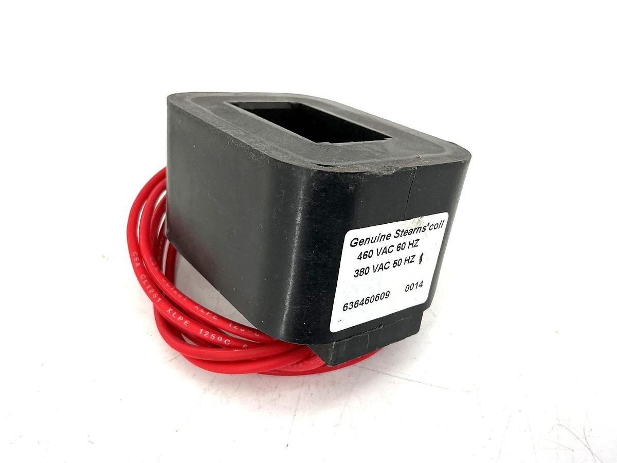New Genuine Stearns 636460609 Coil 380/460VAC 50/60HZ 6-3-64606-09 - No Box