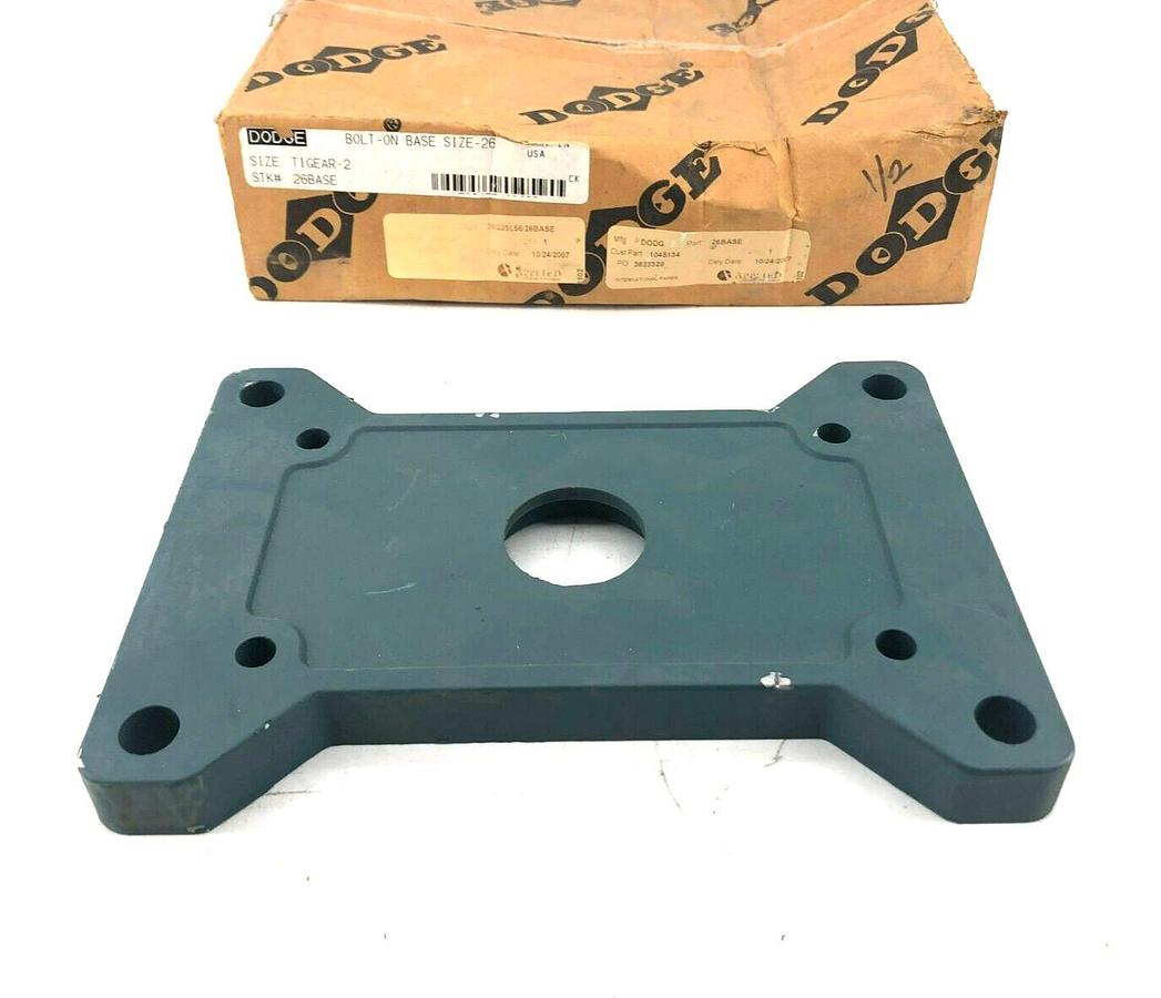New Dodge 26BASE Gear Box Base Size 26 - No Hardware
