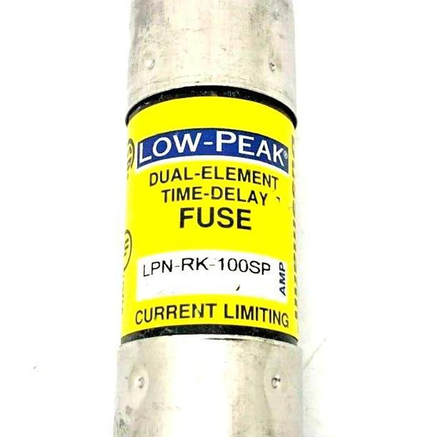 New Bussmann LPN-RK-100SP Fuse 100A 250V