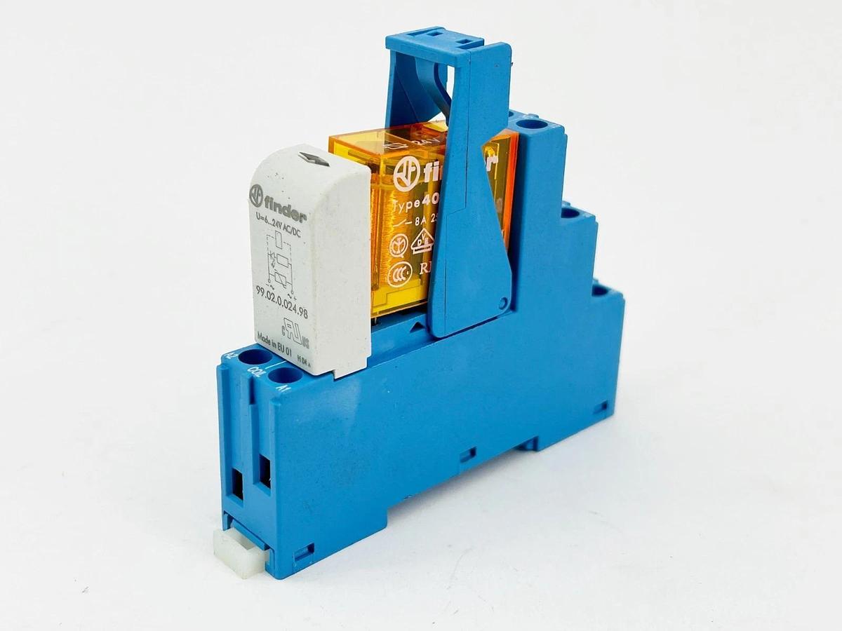 New Finder 623-7163 Interface Relay 300V 2P 10A 48 Series 99.02.024.98