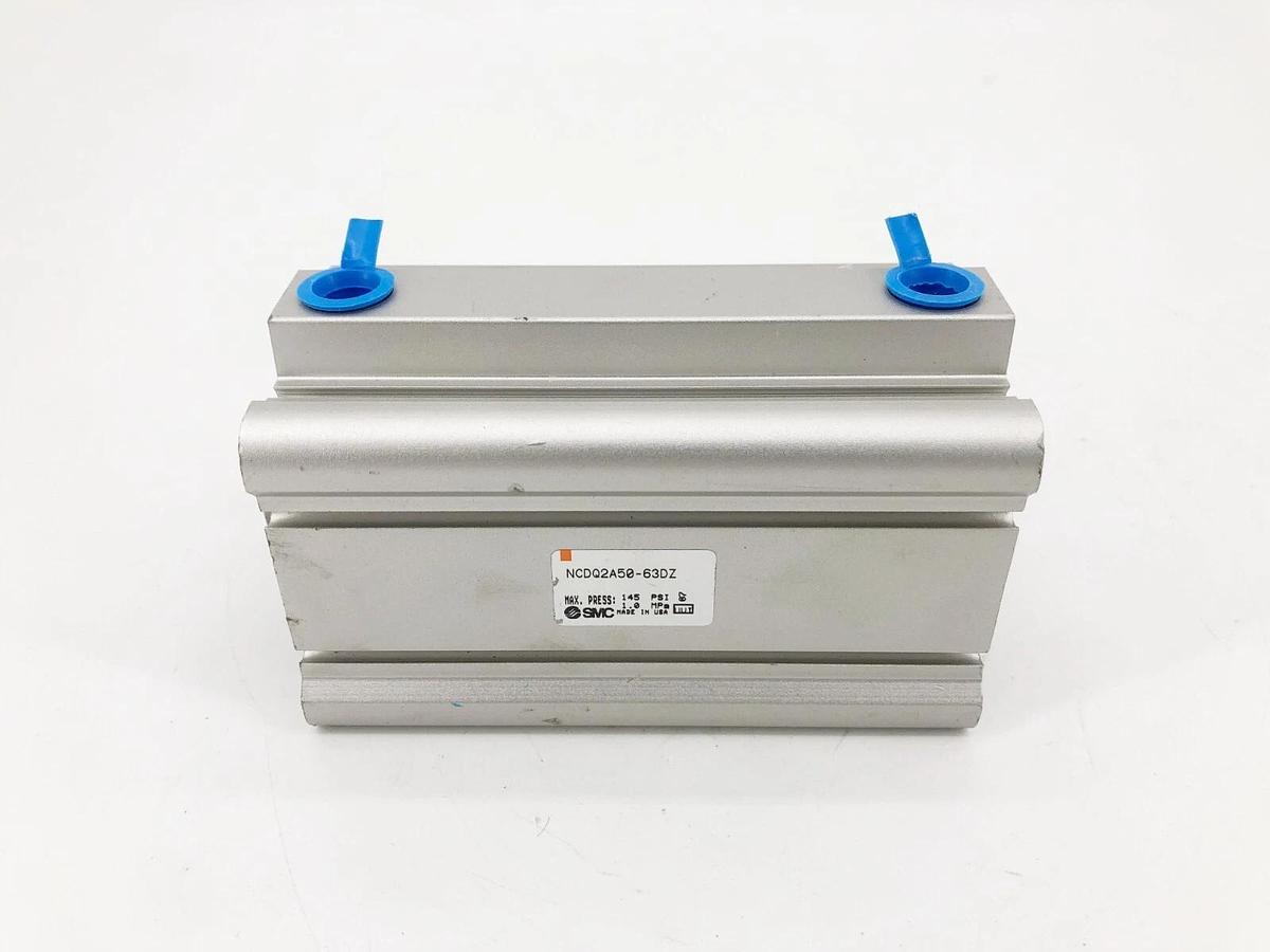 New SMC NCDQ2A50-63DZ Pneumatic Cylinder 145psi - No Box