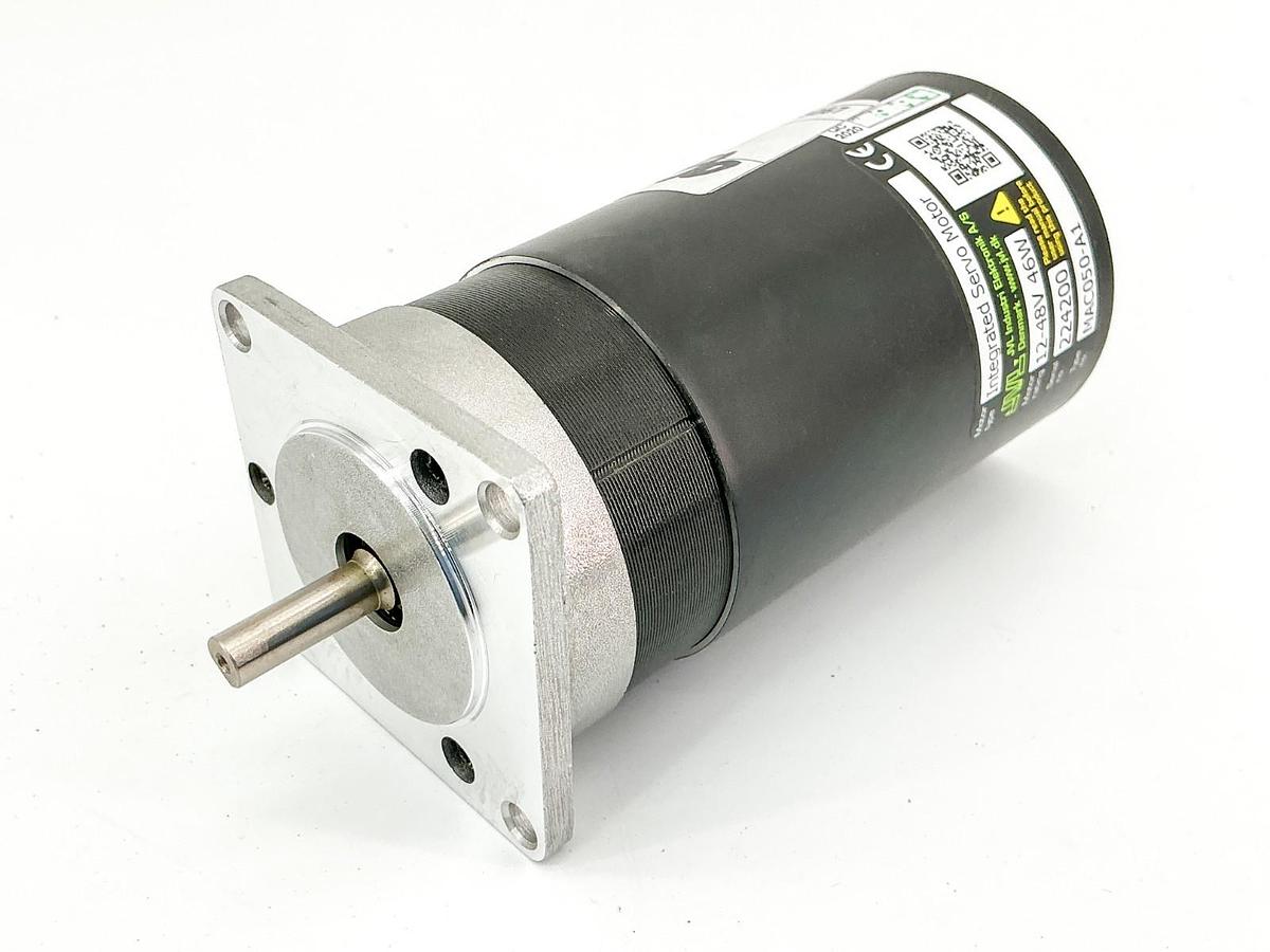 New JVL MAC050-A1 Integrated Servo Motor 12-48V 46W - No Box Missing Part