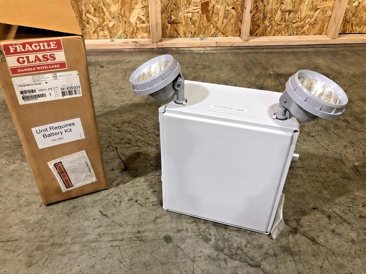 New Lithonia Z12125NH1212CSD Emergency Light 120/277VAC