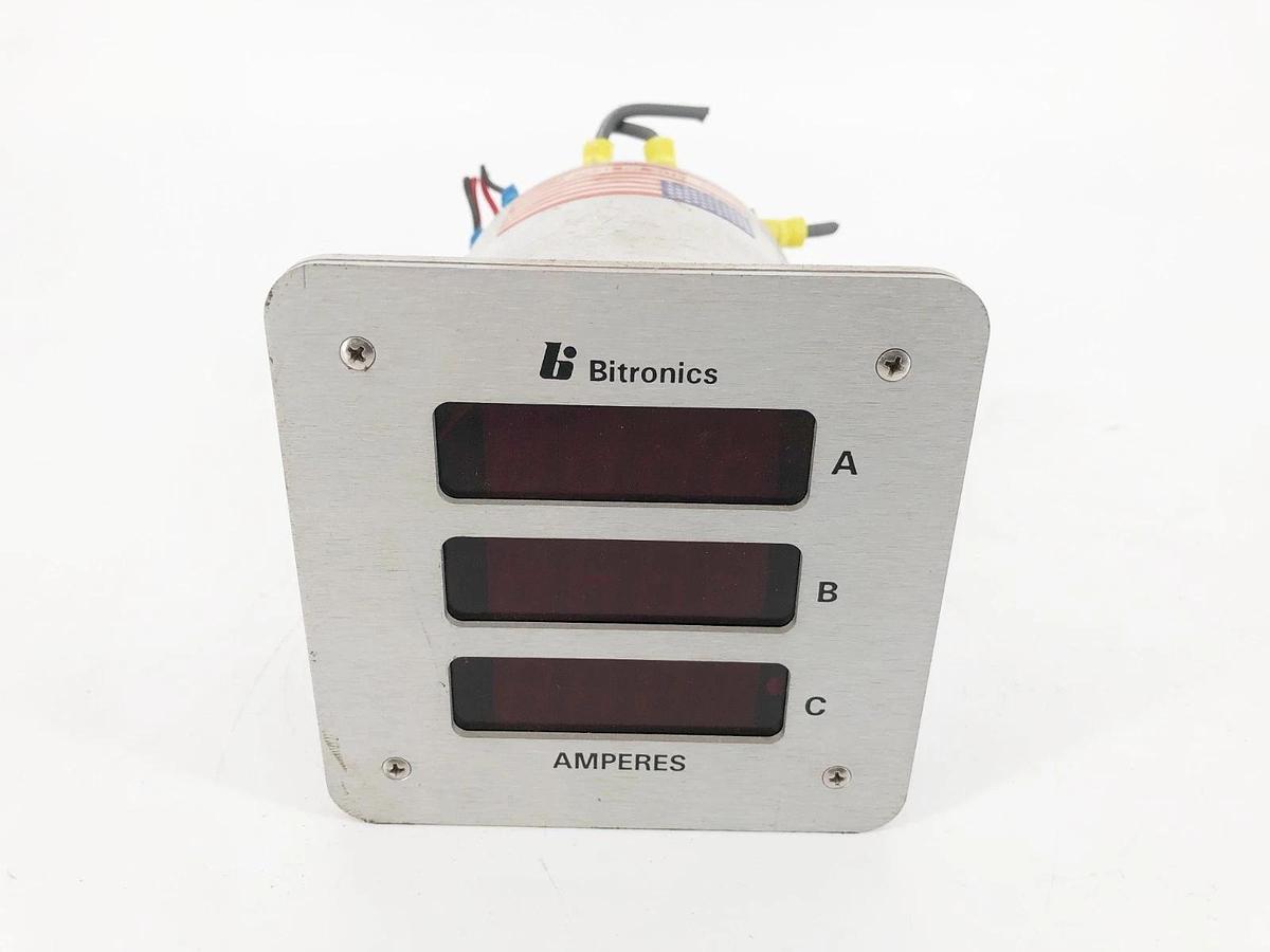 Used Bitronics ATAIE1 Three Phase Volt Meter 115VAC