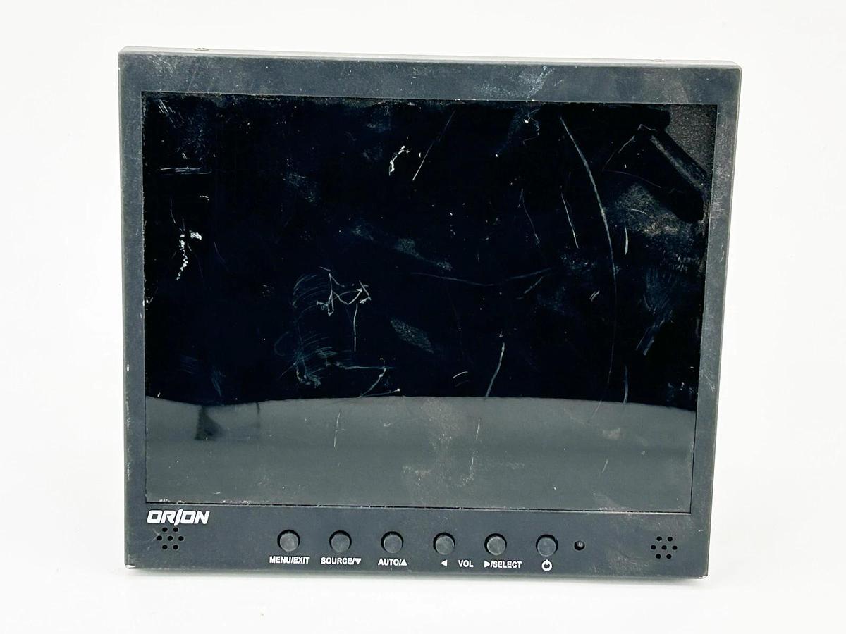 Used Orion 9REDP 9.7" TFT LCD Color Monitor" 12V 40W 3.33A