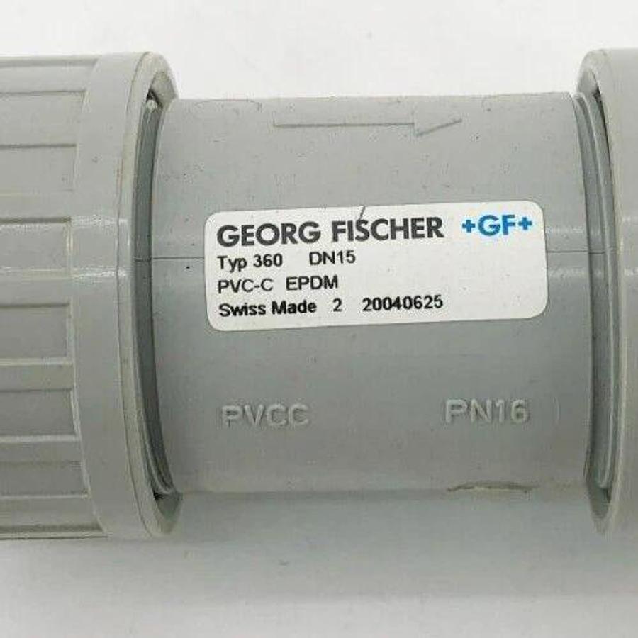 New 163.360.562 Ball Check Valve 1/2" Type 360 PVC-C 6NC92