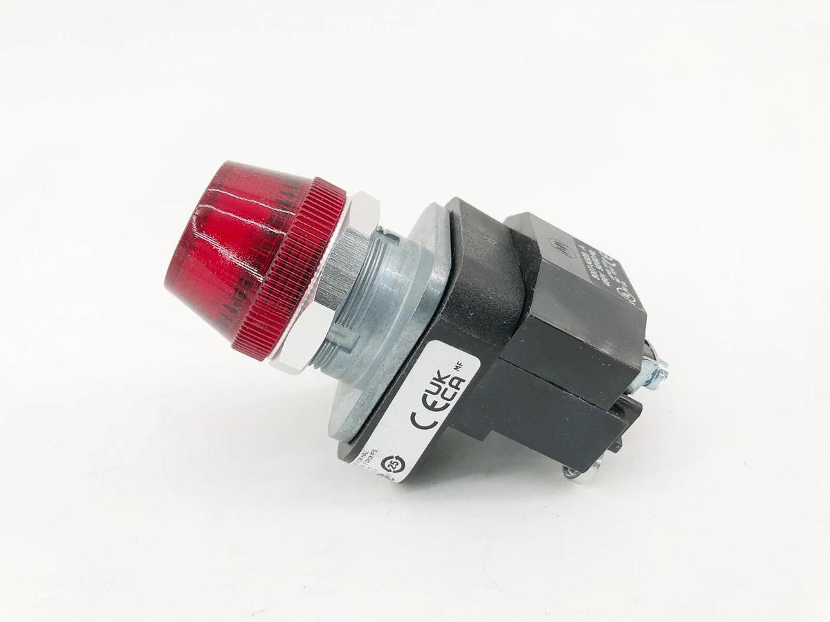 New Allen-Bradley 800T-PH46R Ser. V Red Pilot Light 480VAC 50/60Hz