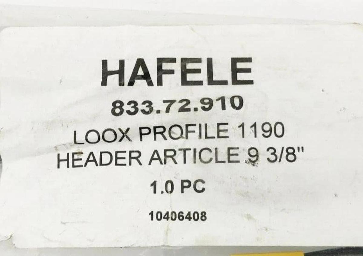 New Hafele LED2065 Drawer Light 12V 833.72.910 LOOX PROFILE 1190