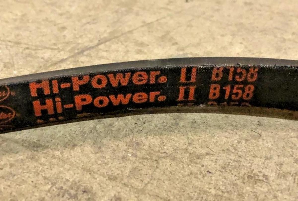 New Gates B158 Hi-Power II V-Belt 9003-2158 - No Box