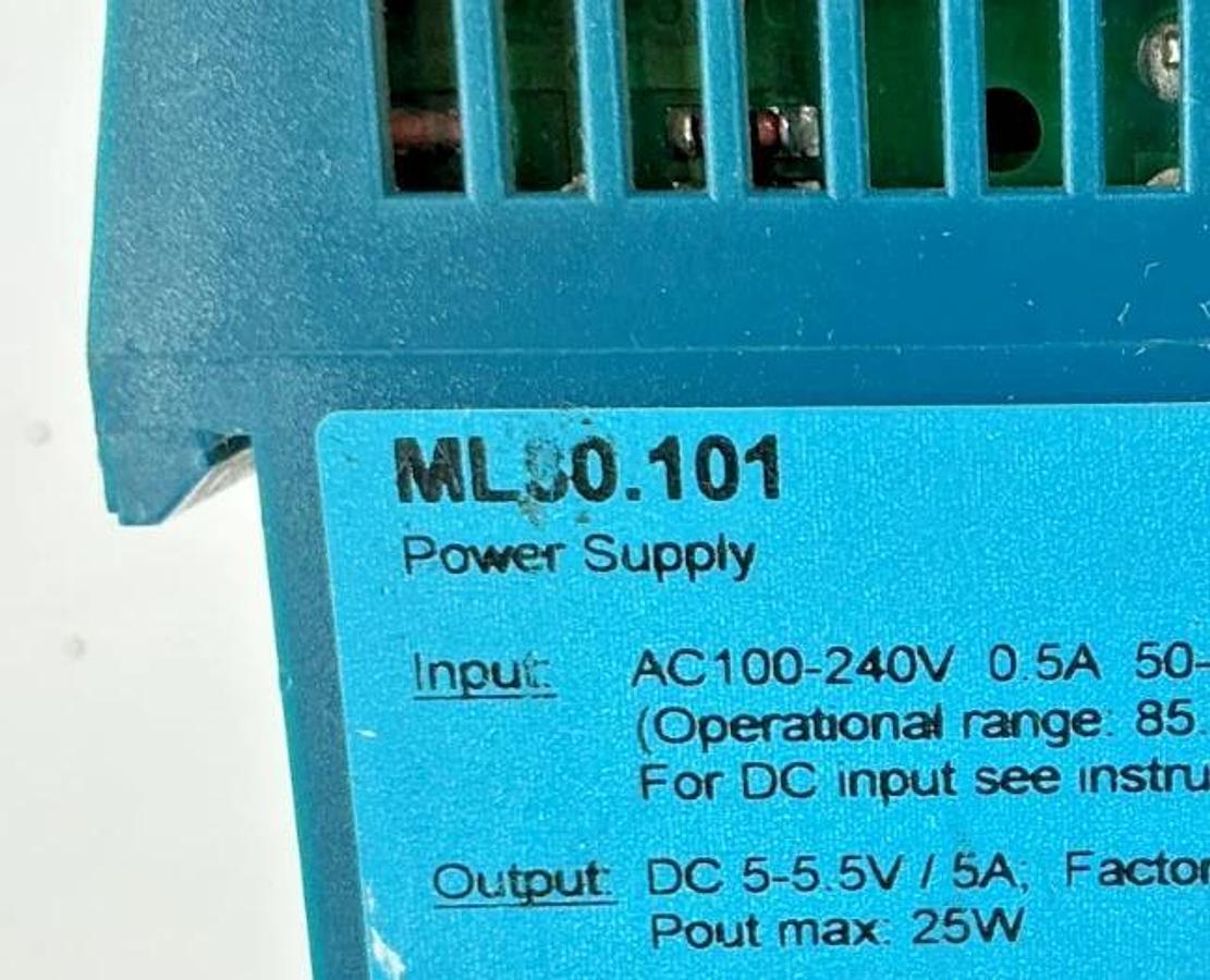 Used PULS ML50.101 Power Supply 25W IN 5-5.5VDC OUT 0.5A 100-240VAC