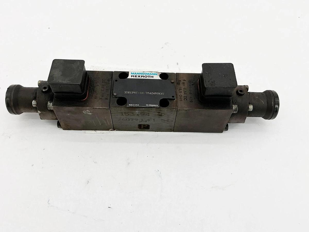 Used Rexroth 3DREP6C-14/25A24N9K4V Solenoid Valve