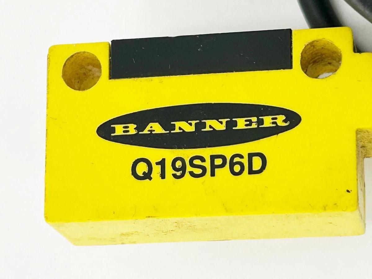 New Banner Engineering Q19SP6D Photoelectric Sensor PNP Diffuse 30V