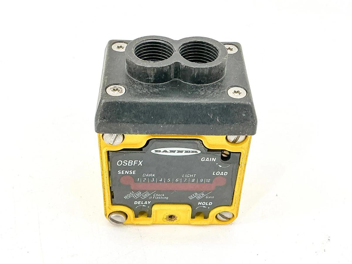 Used Banner Engineering OSBFX Omni-Beam Sensor Head 27072