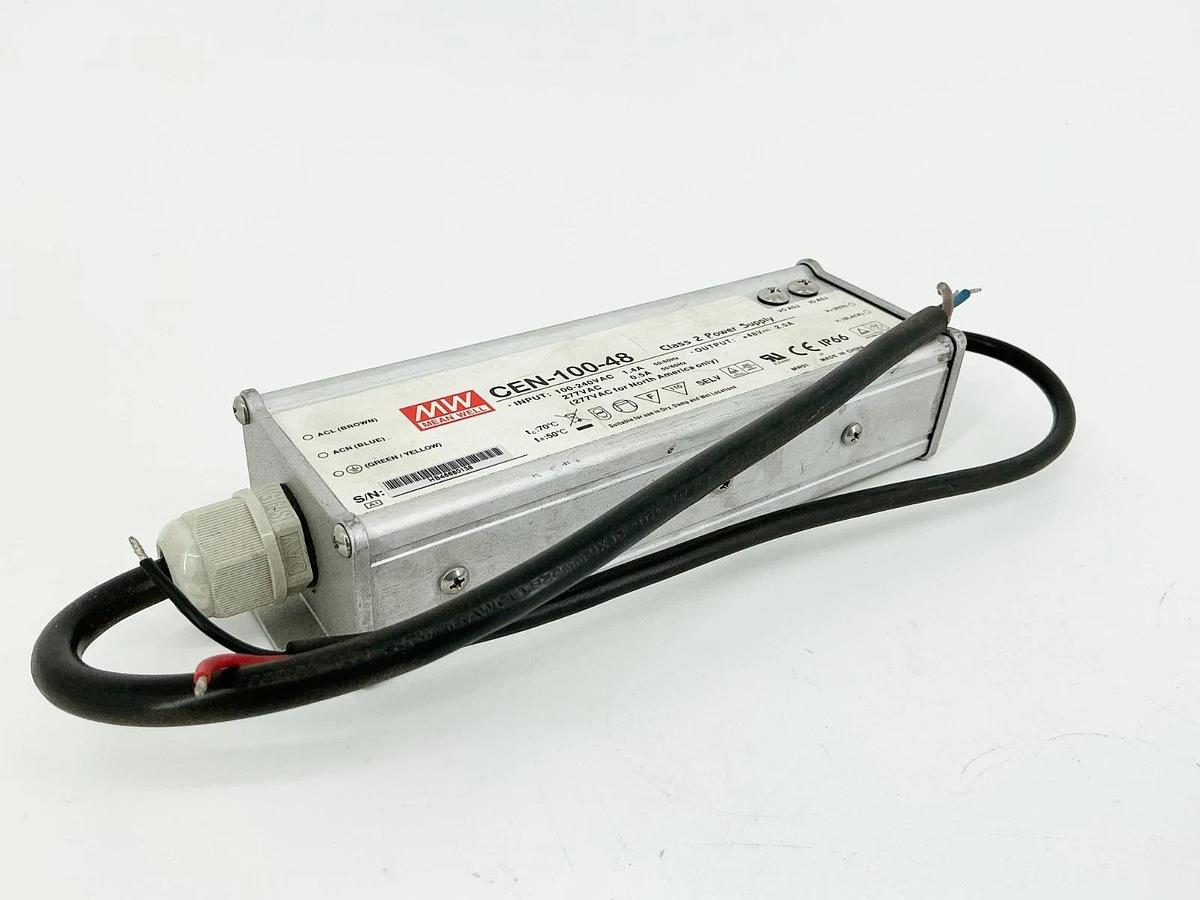 New Mean Well CEN-100-48 Power Supply 100-240V 1.4A 50/60Hz - No Box