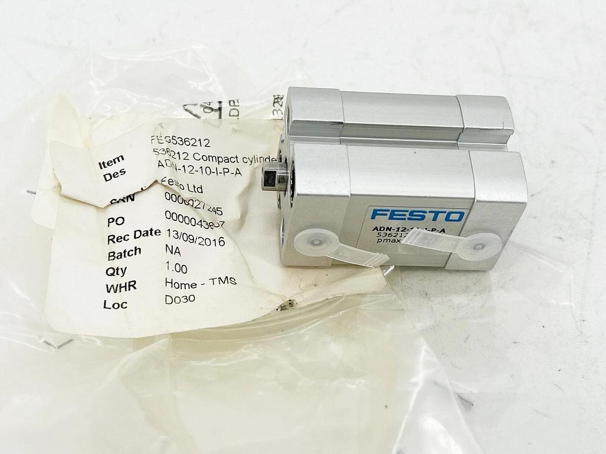 New Festo ADN-12-10-I-P-A Compact Pneumatic Air Cylinder 536212