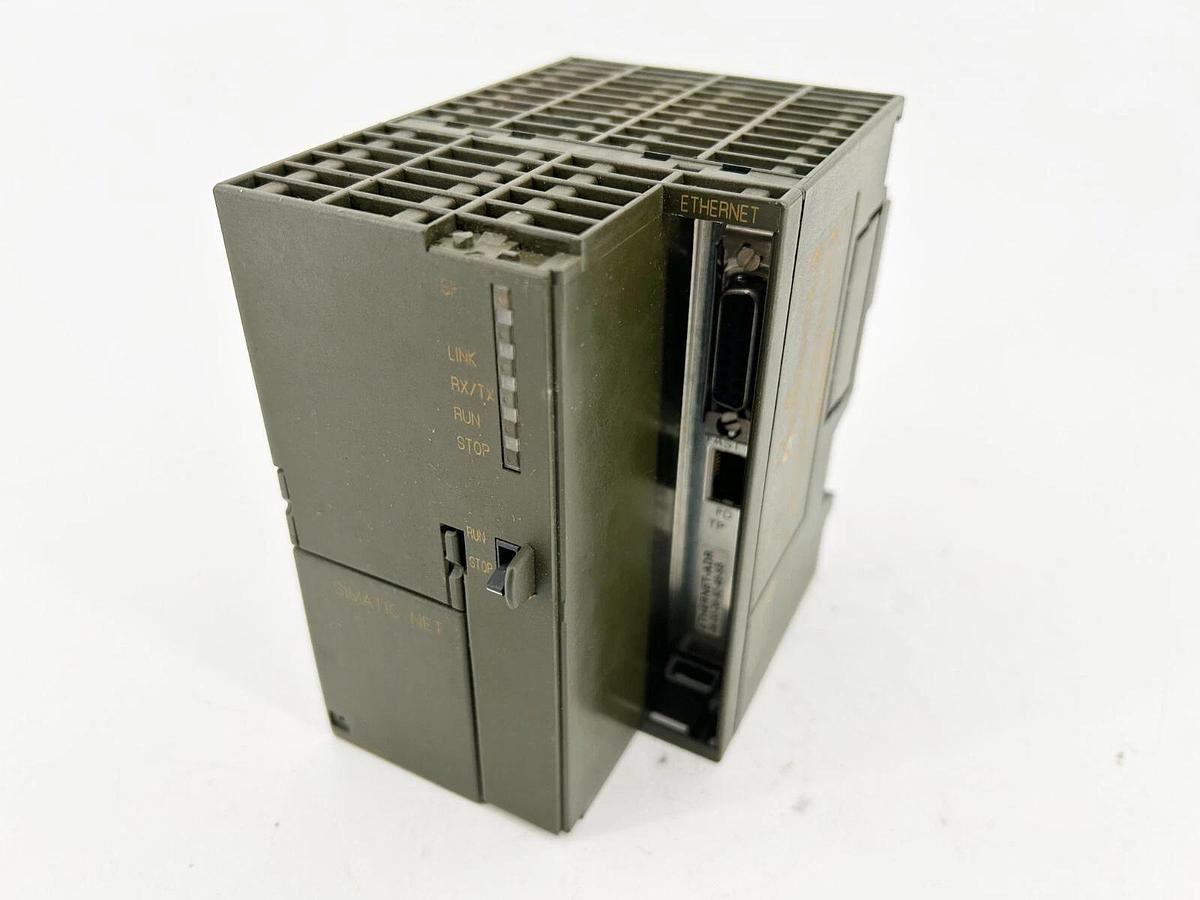 Used Siemens 6GK7343-1EX11-0XE0 PLC Module Industrial Ethernet 24V 0.6A