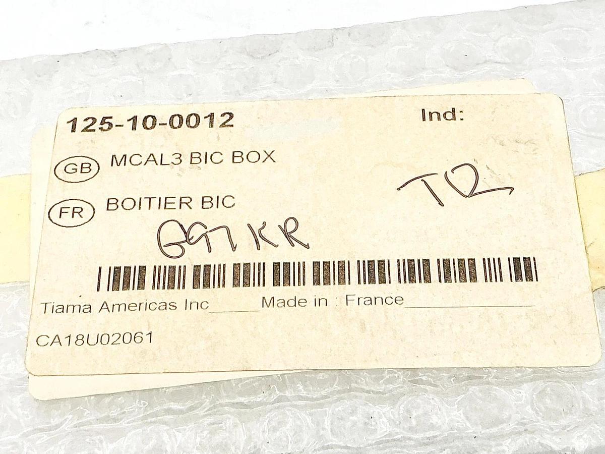 New Tiama 125-10-0012 Camera Interface Box MCAL3 BIC Box