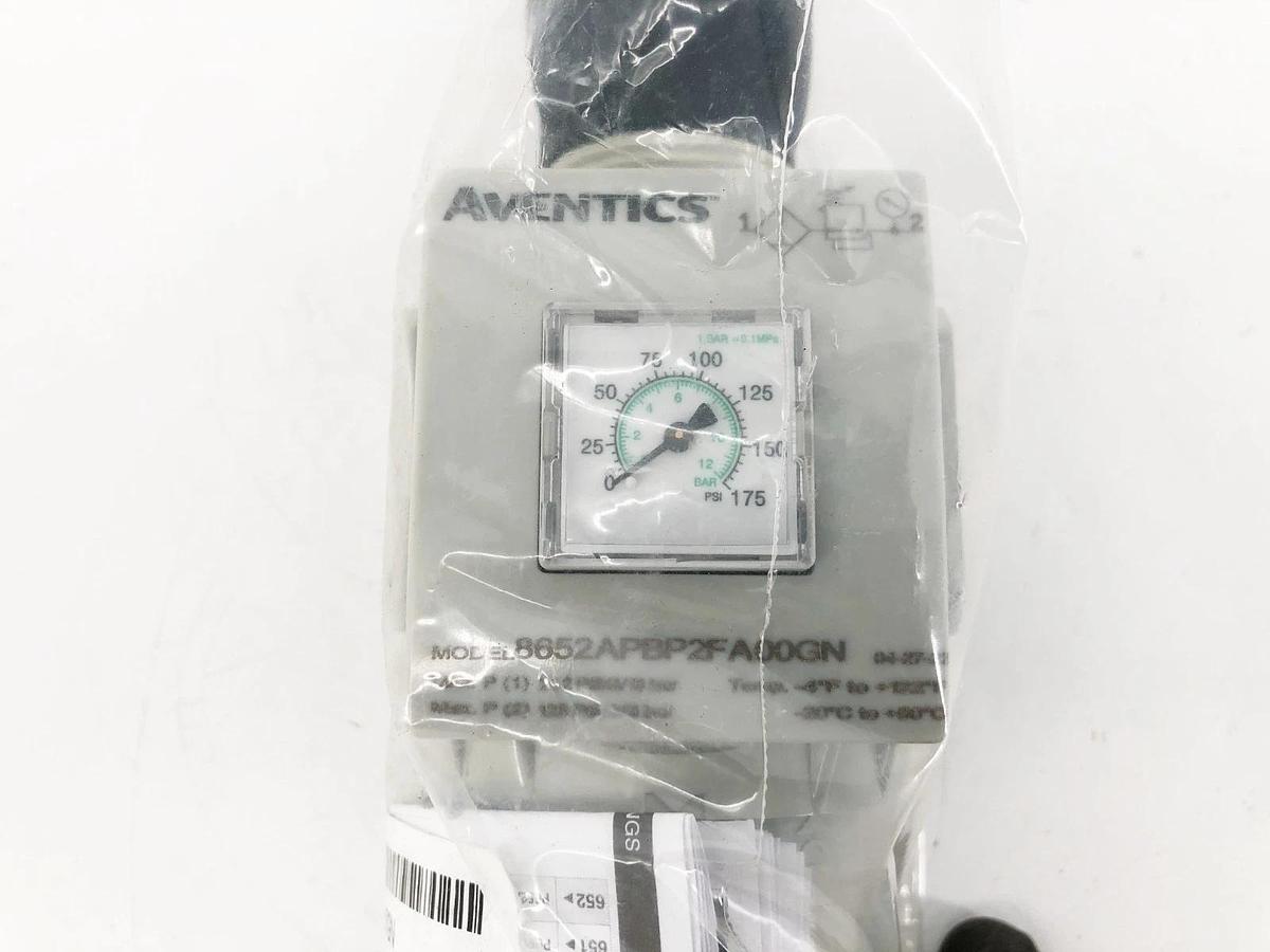 New Aventics 8652APBP2FA00GN Particulate Filter 5 Micron 1/4" NPTF232psig