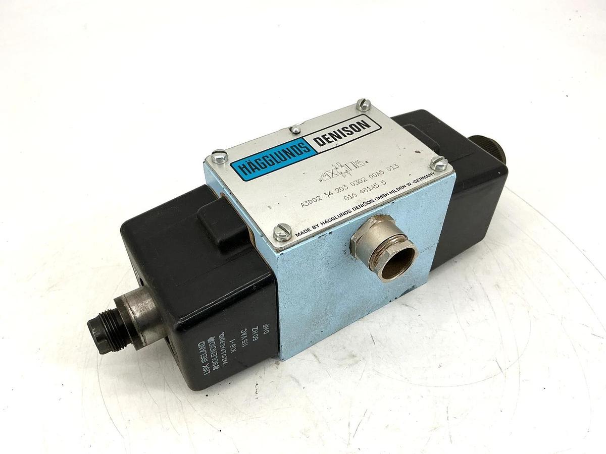 Used Hagglunds Denison A3D02-34-203-0302-00A5-013-016-48145-5 Control Valve